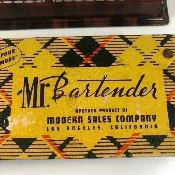 Vintage 50s  Barware jigger in original box - Picture 3 of 5